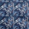 thumbnail image 1 of oneOone Polyester Spandex Blue Fabric Abstracts Fabric For Sewing Printed Craft Fabric By The Yard 56 Inch Wide, 1 of 5