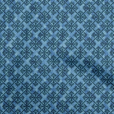 oneOone Polyester Spandex Blue Fabric Aian Batik Fabric For Sewing Printed Craft Fabric By The Yard 56 Inch Wide