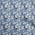 thumbnail image 1 of oneOone Polyester Spandex Blue Fabric Asian Chinese Floral Fabric For Sewing Printed Craft Fabric By The Yard 56 Inch Wide, 1 of 4