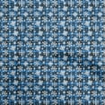 thumbnail image 1 of oneOone Polyester Spandex Blue Fabric Christmas Diy Clothing Quilting Fabric Print Fabric By Yard 56 Inch Wide, 1 of 4