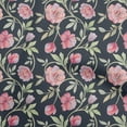 thumbnail image 1 of oneOone Polyester Spandex Blue Fabric Floral Sewing Craft Projects Fabric Prints By Yard 56 Inch Wide, 1 of 4