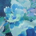 thumbnail image 1 of oneOone Polyester Spandex Blue Fabric Florals Craft Projects Decor Fabric Printed By The Yard 56 Inch Wide, 1 of 5