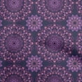 thumbnail image 1 of oneOone Polyester Spandex Blue Fabric Mandala Sewing Material Print Fabric By The Yard 56 Inch Wide, 1 of 4