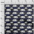 thumbnail image 1 of oneOone Polyester Spandex Blue Fabric Merry Christmas Sewing Fabric By The Yard Printed Diy Clothing Sewing Supplies 56 Inch Wide, 1 of 1