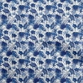 thumbnail image 1 of oneOone Polyester Spandex Blue Fabric Tropical Leaf Fabric For Sewing Printed Craft Fabric By The Yard 56 Inch Wide, 1 of 5