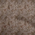 thumbnail image 1 of oneOone Polyester Spandex Brown Fabric Asian Batik Floral Sewing Fabric By The Yard Printed Diy Clothing Sewing Supplies 56 Inch Wide, 1 of 4