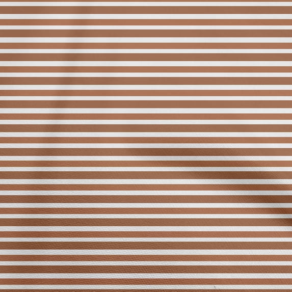 oneOone Polyester Spandex Brown Fabric Stripes Sewing Fabric By The Yard Printed Diy Clothing Sewing Supplies 56 Inch Wide