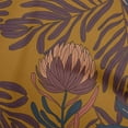 thumbnail image 1 of oneOone Polyester Spandex Brown Fabric Tropical Floral Dress Material Fabric Print Fabric By The Yard 56 Inch Wide, 1 of 4