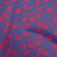thumbnail image 1 of oneOone Polyester Spandex Dark Blue Fabric Floral Sewing Material Print Fabric By The Yard 56 Inch Wide, 1 of 5