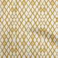 thumbnail image 1 of oneOone Polyester Spandex Dark Mustard Fabric Asian Ikat Craft Projects Decor Fabric Printed By The Yard 56 Inch Wide-7808, 1 of 4