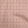 thumbnail image 1 of oneOone Polyester Spandex Dark Peach Fabric Geometric Fabric For Sewing Printed Craft Fabric By The Yard 56 Inch Wide, 1 of 4
