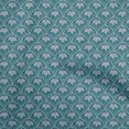 thumbnail image 1 of oneOone Polyester Spandex Dark Teal Green Fabric Block Quilting Supplies Print Sewing Fabric By The Yard 56 Inch Wide-3R, 1 of 6