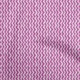thumbnail image 1 of oneOone Polyester Spandex Fuschia Pink Fabric Chevron Fabric For Sewing Printed Craft Fabric By The Yard 56 Inch Wide, 1 of 5