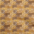thumbnail image 1 of oneOone Polyester Spandex Gamboge Yellow Fabric Patchwork Sewing Material Print Fabric By The Yard 56 Inch Wide, 1 of 5