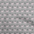 thumbnail image 1 of oneOone Polyester Spandex Gray Fabric Animal Sewing Fabric By The Yard Printed Diy Clothing Sewing Supplies 56 Inch Wide, 1 of 5