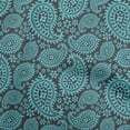 thumbnail image 1 of oneOone Polyester Spandex Gray Fabric Asian Paisley Block Fabric For Sewing Printed Craft Fabric By The Yard 56 Inch Wide, 1 of 4