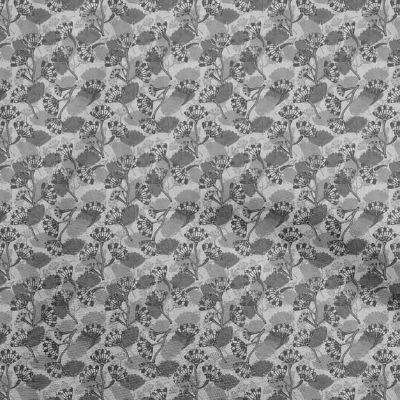oneOone Polyester Spandex Gray Fabric Batik Fabric For Sewing Printed Craft Fabric By The Yard 56 Inch Wide