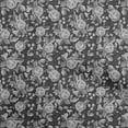 thumbnail image 1 of oneOone Polyester Spandex Gray Fabric Florals Diy Clothing Quilting Fabric Print Fabric By Yard 56 Inch Wide, 1 of 5