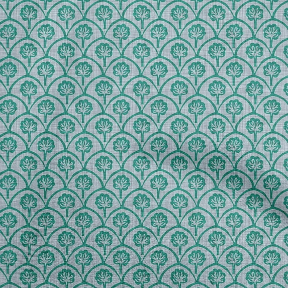 oneOone Polyester Spandex Grayish Blue Fabric Block Sewing Material Print Fabric By The Yard 56 Inch Wide-6M