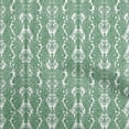 thumbnail image 1 of oneOone Polyester Spandex Green Fabric Animal Skin Fabric For Sewing Printed Craft Fabric By The Yard 56 Inch Wide-5I, 1 of 6
