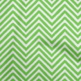 thumbnail image 1 of oneOone Polyester Spandex Green Fabric Chevron Quilting Supplies Print Sewing Fabric By The Yard 56 Inch Wide, 1 of 4
