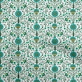 thumbnail image 1 of oneOone Polyester Spandex Green Fabric Florals Dress Material Fabric Print Fabric By The Yard 56 Inch Wide, 1 of 1
