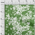 thumbnail image 1 of oneOone Polyester Spandex Green Fabric Florals Fabric For Sewing Printed Craft Fabric By The Yard 56 Inch Wide-VKA, 1 of 1