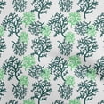 thumbnail image 1 of oneOone Polyester Spandex Green Fabric Ocean Sea Plants Craft Projects Decor Fabric Printed By The Yard 56 Inch Wide, 1 of 4