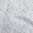 thumbnail image 1 of oneOone Polyester Spandex Light Blue Fabric Abstract Line Drawing Floral Dress Material Fabric Print Fabric By The Yard 56 Inch Wide, 1 of 6
