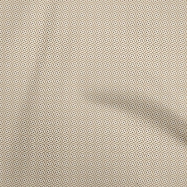 oneOone Polyester Spandex Light Brown Fabric Dot Fabric For Sewing Printed Craft Fabric By The Yard 56 Inch Wide