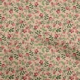 thumbnail image 1 of oneOone Polyester Spandex Light Brown Fabric Florals Sewing Fabric By The Yard Printed Diy Clothing Sewing Supplies 56 Inch Wide, 1 of 4
