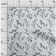 thumbnail image 1 of oneOone Polyester Spandex Light Gray Fabric Florals Quilting Supplies Print Sewing Fabric By The Yard 56 Inch Wide-50W, 1 of 4