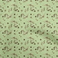 thumbnail image 1 of oneOone Polyester Spandex Light Green Fabric Abstract Floral Sewing Material Print Fabric By The Yard 56 Inch Wide, 1 of 4