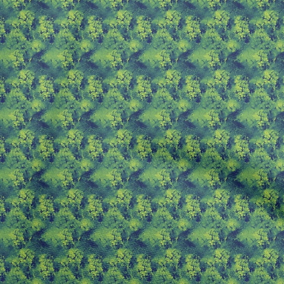 oneOone Polyester Spandex Light Green Fabric Floral Sewing Fabric By The Yard Printed Diy Clothing Sewing Supplies 56 Inch Wide