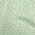 thumbnail image 1 of oneOone Polyester Spandex Light Mint Green Fabric Asian Floral Paisley Dress Material Fabric Print Fabric By The Yard 56 Inch Wide, 1 of 4