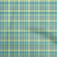 thumbnail image 1 of oneOone Polyester Spandex Light Yellow Fabric Check Craft Projects Decor Fabric Printed By The Yard 56 Inch Wide, 1 of 4