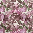 thumbnail image 1 of oneOone Polyester Spandex Magenta Fabric Tropical Dress Material Fabric Print Fabric By The Yard 56 Inch Wide-5G, 1 of 6
