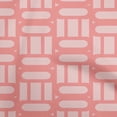 thumbnail image 1 of oneOone Polyester Spandex Medium Pink Fabric Geometric Sewing Material Print Fabric By The Yard 56 Inch Wide, 1 of 4