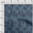 thumbnail image 1 of oneOone Polyester Spandex Navy Blue Fabric Florals Dress Material Fabric Print Fabric By The Yard 56 Inch Wide-GQ5, 1 of 1