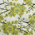 thumbnail image 1 of oneOone Polyester Spandex Olive Green Fabric Asian Chinese Floral Fabric For Sewing Printed Craft Fabric By The Yard 56 Inch Wide, 1 of 4
