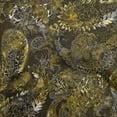 thumbnail image 1 of oneOone Polyester Spandex Olive Green Fabric Paisley Diy Clothing Quilting Fabric Print Fabric By Yard 56 Inch Wide, 1 of 4