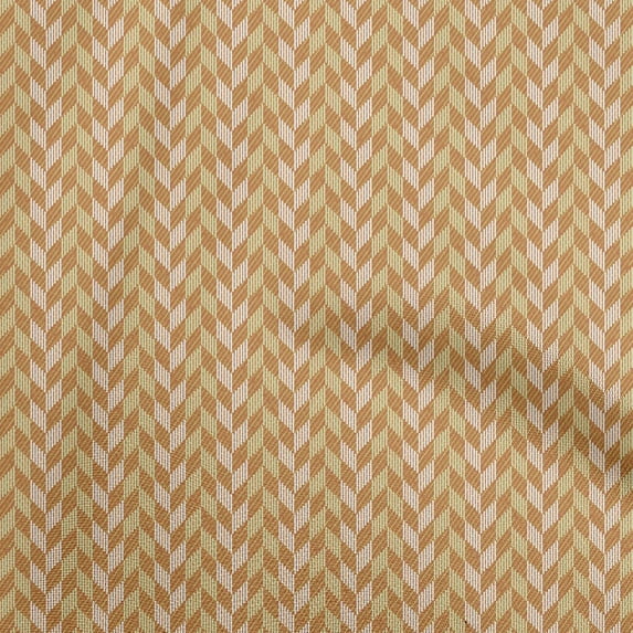 oneOone Polyester Spandex Orange Fabric Geometric Fabric For Sewing Printed Craft Fabric By The Yard 56 Inch Wide