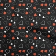 thumbnail image 1 of oneOone Polyester Spandex Orange Fabric Poker Card Craft Projects Decor Fabric Printed By The Yard 56 Inch Wide, 1 of 4