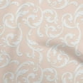 thumbnail image 1 of oneOone Polyester Spandex Peach Fabric Asian Baroque Craft Projects Decor Fabric Printed By The Yard 56 Inch Wide, 1 of 4