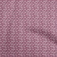 thumbnail image 1 of oneOone Polyester Spandex Pink Fabric Christmas Sewing Material Print Fabric By The Yard 56 Inch Wide, 1 of 4