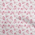 thumbnail image 1 of oneOone Polyester Spandex Pink Fabric Floral Fabric For Sewing Printed Craft Fabric By The Yard 56 Inch Wide, 1 of 4