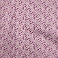 thumbnail image 1 of oneOone Polyester Spandex Purple Fabric Asian Block Print Traditional Floral Craft Projects Decor Fabric Printed By The Yard 56 Inch Wide, 1 of 4