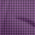 thumbnail image 1 of oneOone Polyester Spandex Purple Fabric Check Dress Material Fabric Print Fabric By The Yard 56 Inch Wide, 1 of 4