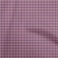 thumbnail image 1 of oneOone Polyester Spandex Purple Fabric Check Sewing Craft Projects Fabric Prints By Yard 56 Inch Wide, 1 of 4