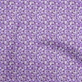 thumbnail image 1 of oneOone Polyester Spandex Purple Fabric Floral Abstract Sewing Material Print Fabric By The Yard 56 Inch Wide, 1 of 4